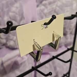 Geometric Hoop Earrings